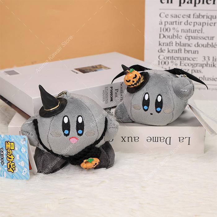 Game Star Kirby Plush Toy Halloween Kirby Shadow Kirby High Quality Cartoon Stuffed Peluche Doll Gre