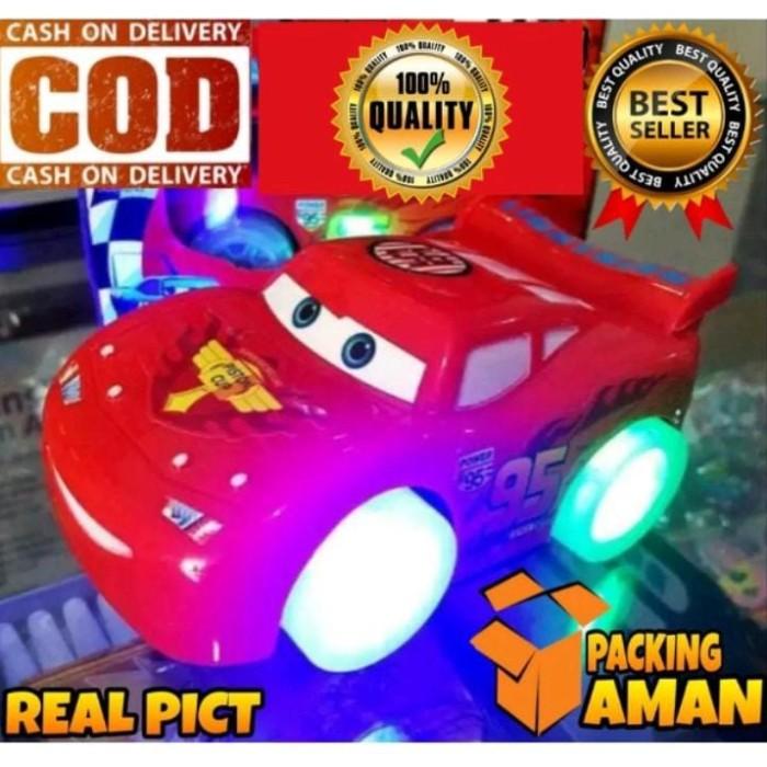 CARS 95 RODA LAMPU Mainan Anak Mobil Racing Sport Cars Bump And Go