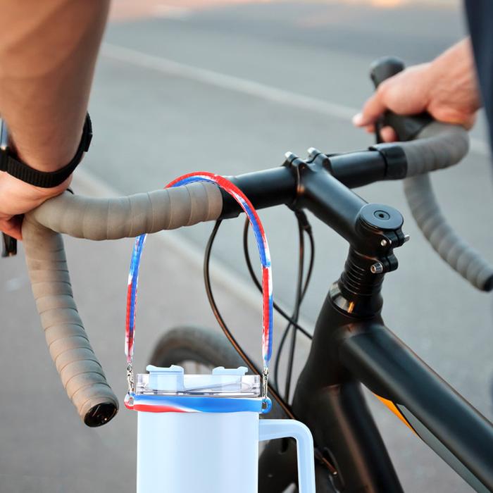 Silicone Water Bottle Handle Strap Fit Most 8-40oz Bottle Water Bottle Strap Water Bottle Carrier fo