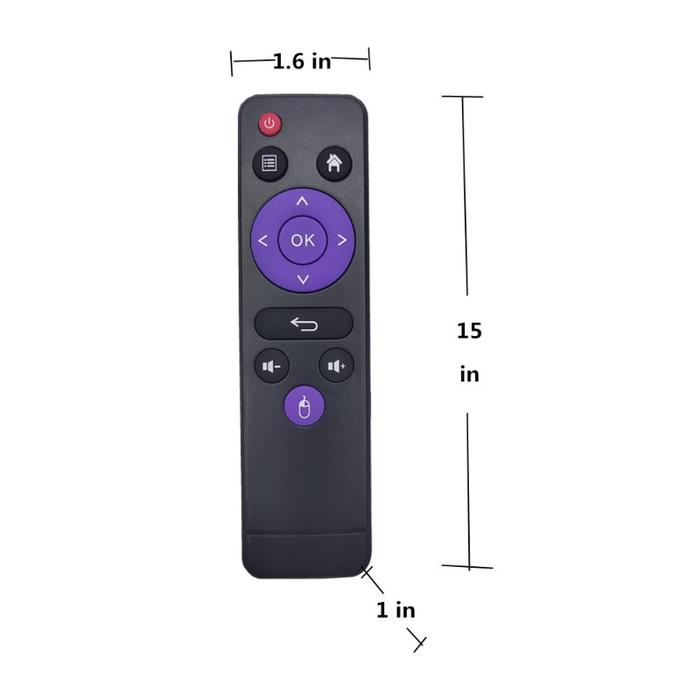For H96 Max 331/ Max X3 /mini V8/ Max H616 Remote Control Smart Tv Box Android 10/ 9.0 4k Media Play