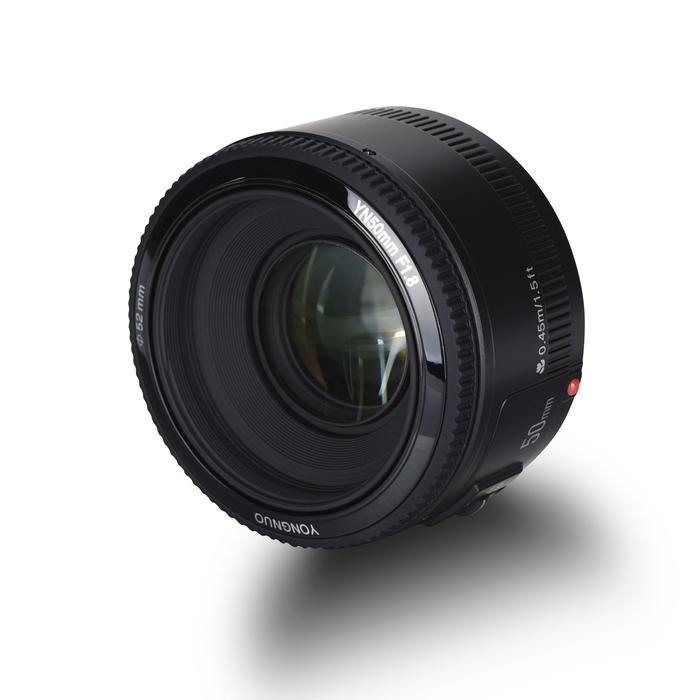YONGNUO YN50mm f1.8 AF DSLR Lens Large aperture Auto Focus Lens for Canon EF 60D 70D 5D2 5D3 600d T5
