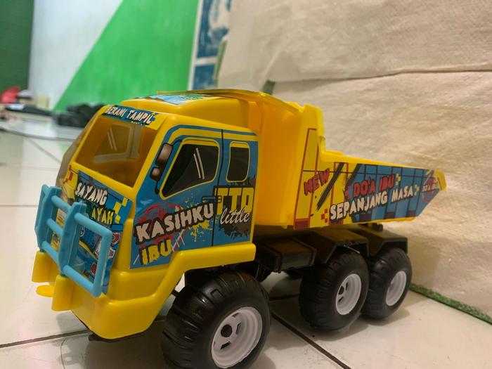 MOBIL TRUK TRONTON PASIR Dum truk Size 30cm