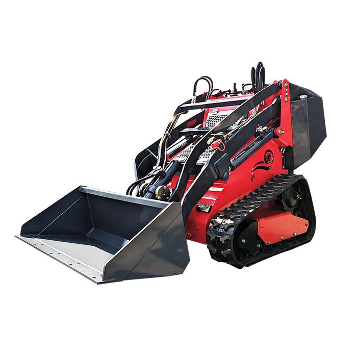 China Factory Mini Skid Steer Mini Triangle Track Loader Cheap Mini Skid Steer Loader Customization 