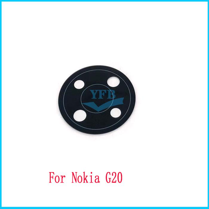 For Nokia G20 G50 X10 X20 C5 Endi Back Rear Camera Lens Glass With Adhesive Sticker Replacement Part