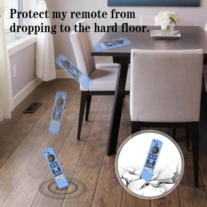 Silicone Remote case for 2023 Fire TV Stick 4K Max 2nd/Fire TV Omni Series/Fire TV 4-Series Remote T