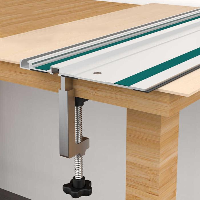 600mm Track Saw Track Guide Rail Aluminum Extruded Guided Rails for Circular Saw Track Straight Cut 