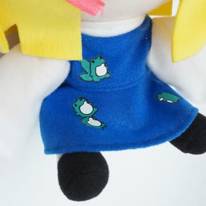 New 20cm TouHou Project Moriya Suwako Plush Toys Cute Soft Stuffed Anime Fumo Dolls For Kid Birthday