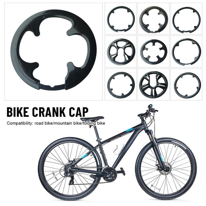 Crank Set Protective Cover 42T 44T 46T 48T 52T Universal Crank Cover Chain Wheel Guard Bicycle Tooth