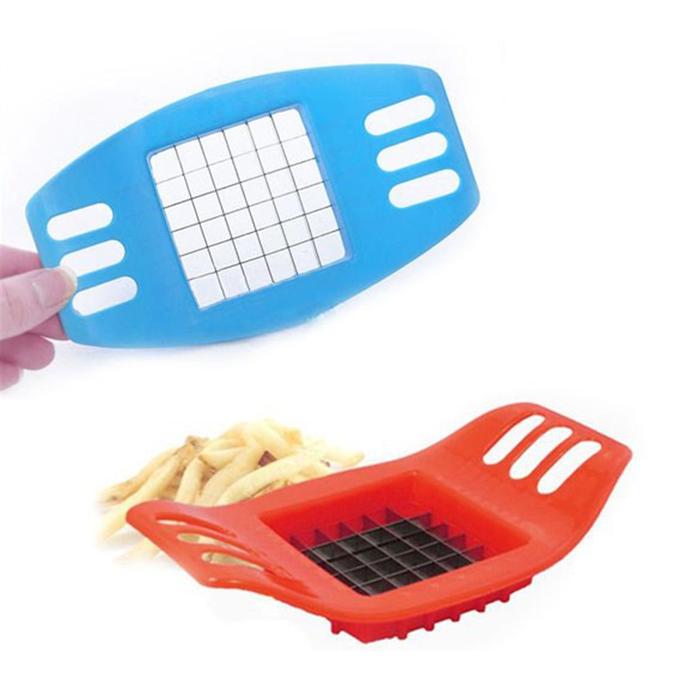 Stainless Steel Vegetable Potato Slicer Cutter Chopper Chips Making Tool Potato Cutting Fries Tool K