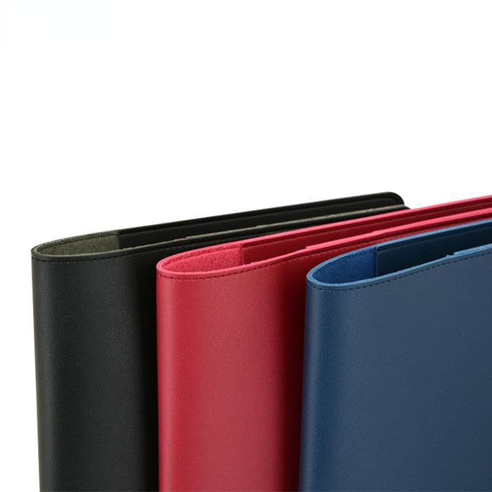 B6 Loose-Leaf Notebook Leather Cover Notebook Multi-Function Slipcover Business Meeting Diary Cover 