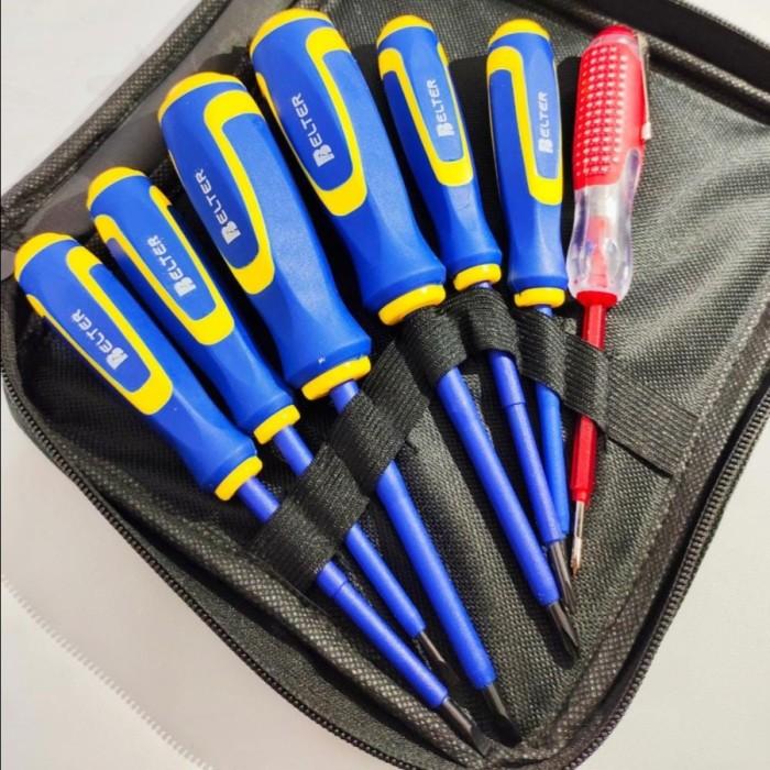 OBENG TES LISTRIK / TESPEN YUKIDO SET 7PCS