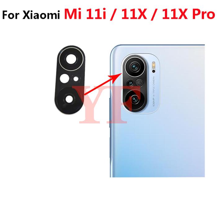 For Xiaomi Mi 11X Pro Mi 11i Rear Back Main Camera Lens Glass Frame Cover Holder Replacement Parts