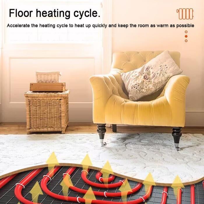 Hot Water Pump Shielded Circulating Pump Household Silent Geothermal Pipeline Booster