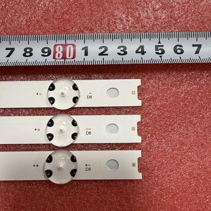 3 PCS/set 8LED 840mm LED Backlight strip For TV 43UН603V 43UH620V 43UH610T 43UH630V 43UH603V 6916L-2