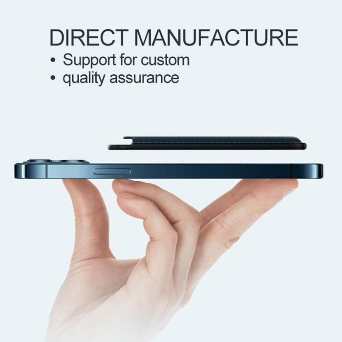 Magnetic Card Holder Wallet Stand Leather Case for Iphone 12 Card Bag for Magsafing Magnet Case Card