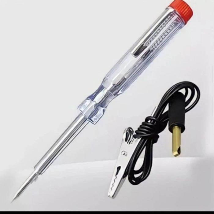 Obeng Tespen/Test Pen/TestPen/Tes Pen DC/Circuit Tester Aki 6V-24V