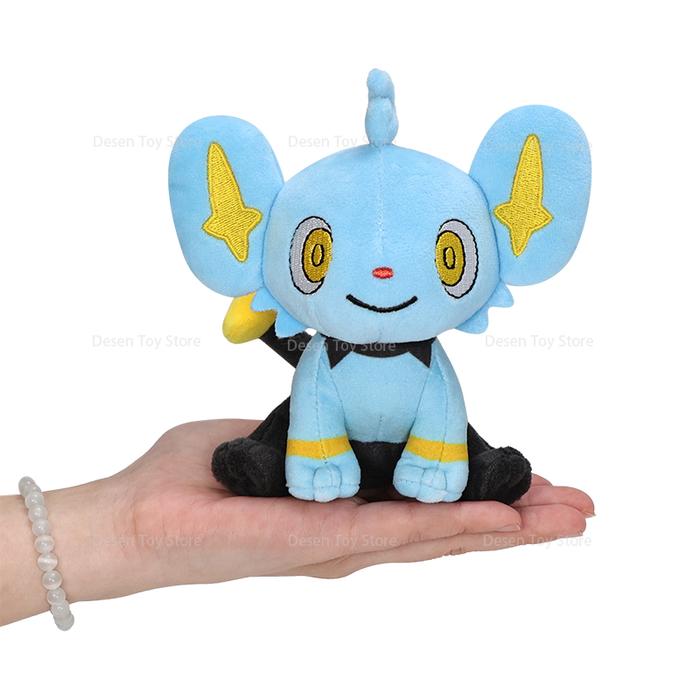16 Styles Pokemon Plush Shiny Shinx Duskull Mimikyu Riolu Cubone Caterpie Haxorus Ditto Stuffed Pelu