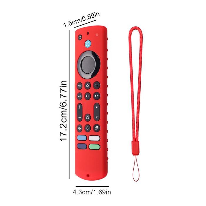 Silicone Case for firestick 4k tv stick Max 2023 Remote Control Cover for fire tv stick 4K Max 2023