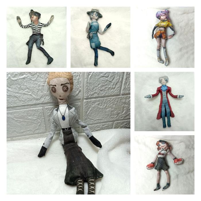 40cm Identity V Plush Toy Identity V Doll Soft Figure Composer Prisoner Cheerleader Luca Matthias Fl