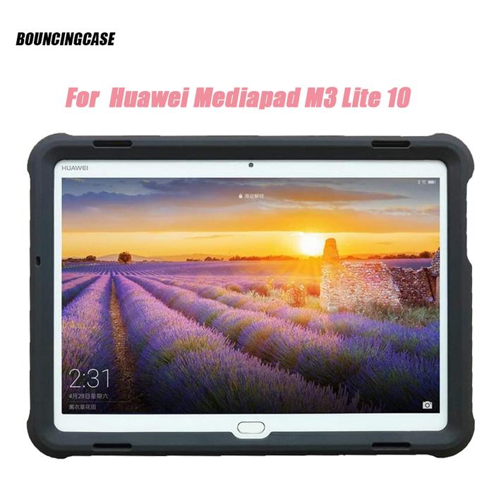 Cover  Huawei Mediapad M3 Lite 10 Tablet BAH-W09 L09 Bumper Shockproof Heavy Duty Silicone Rugged Ca