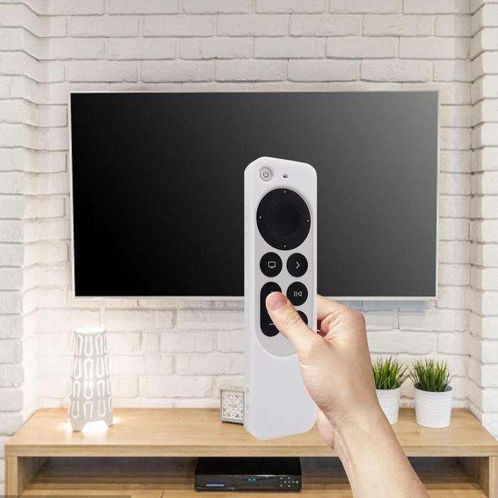 Protective Silicone Case For 2022 AppleTV Remote And 2022 AppleTV 4K Box Shockproof Smart TV Box Cov