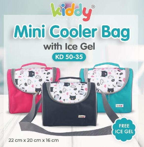 PRODUK TERBATAS Kiddy Mini Cooler Bag Free Ice Gel - tas bayi -Tas Asi - Thermal bag - perlengkapan 