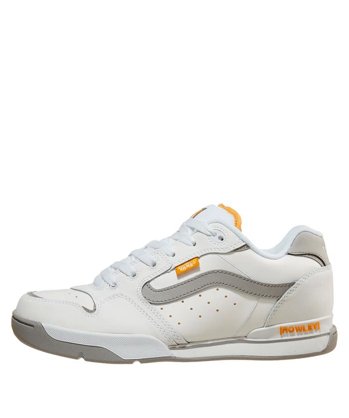 SEPATU VANS ORIGINAL PRIA WANITA SNEAKERS PUTIH | ROWLEY XLT WHITE GREY