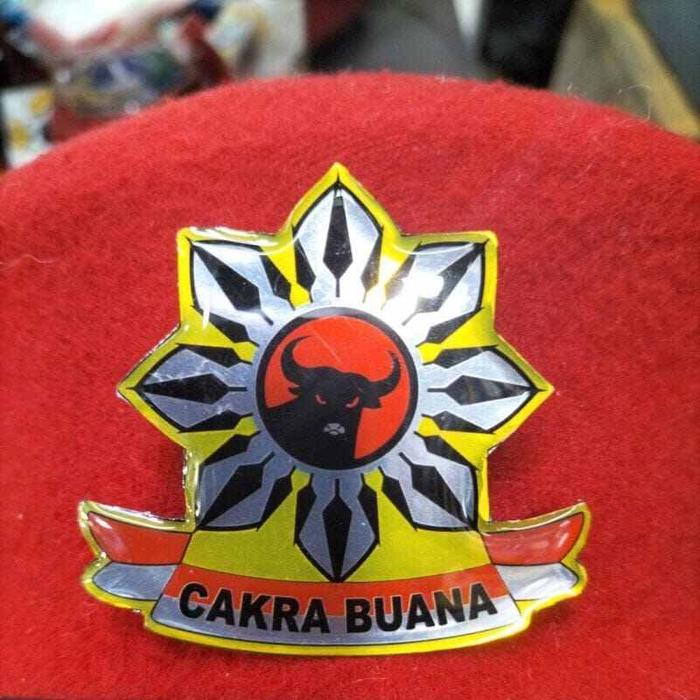Pin PDI Cakra Buana/pin Peniti Bahan Aluminium