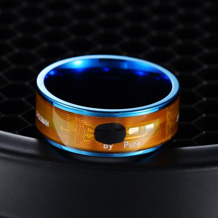 NFC Smart Ring Portable Compact Wearing ID Recognition Device Multifunctional NFC Smart Ring Women M