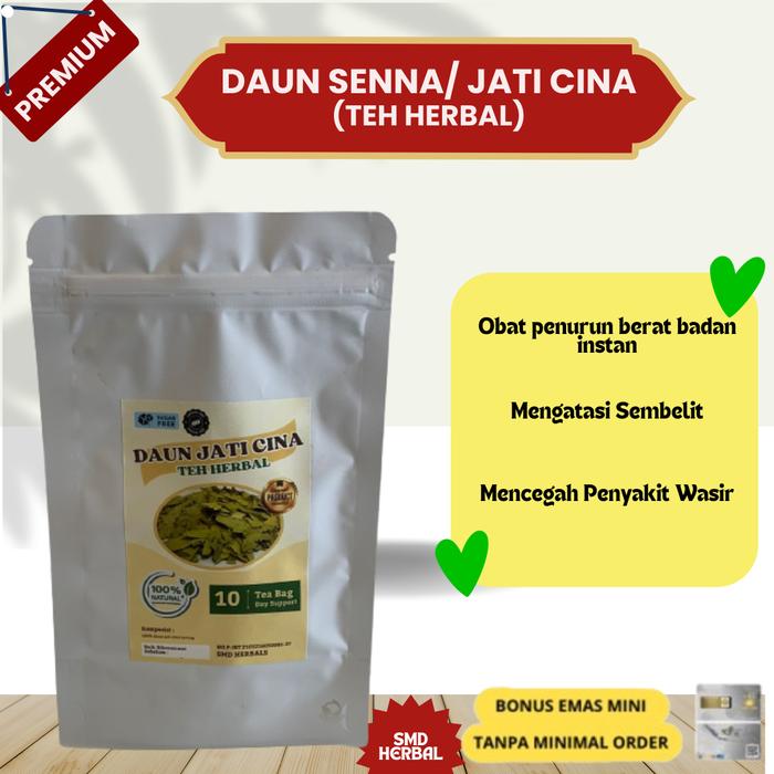MURAH Teh Senna Teh Jati Cina Teh Celup Jati Cina Diet & Detox Usus / Bumbu sedaap / Bumbu tabur ane