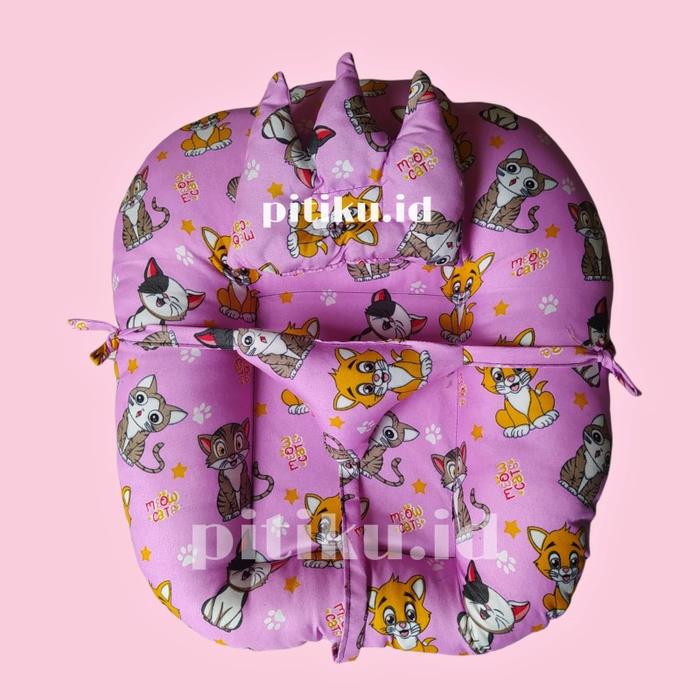 PRODUK TERBATAS sofa bayi newborn karakter isi full dacron 100%/sofa bayi sabuk pengaman/sofa bayi m