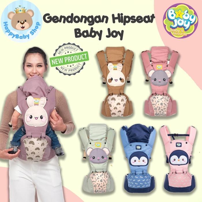 MURAH HIPSEAT Bayi Omiland FLOWER Snobby ALPACA SCOTS SLOTH BABY JOY Gendongan bayi 6 Posisi / Perle