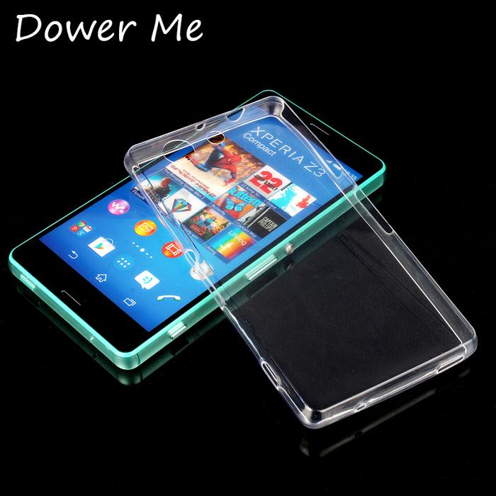 Soft Transparent TPU Cover Clear Crystal Case Protective shell Sony Xperia Z Z1 Z2 Z3 Z3 Z4 Z5 Comp