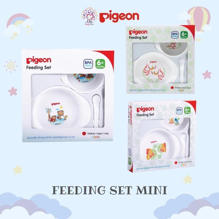 OBRAL Pigeon Feeding Set Mini Paket Peralatan Makan Bayi
