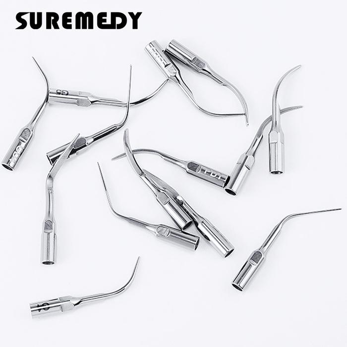 5pcs Dental Ultrasound Scaler Tips Scaling Periodontics Endodontics Tip For Ems Woodpecker Ultrasoni