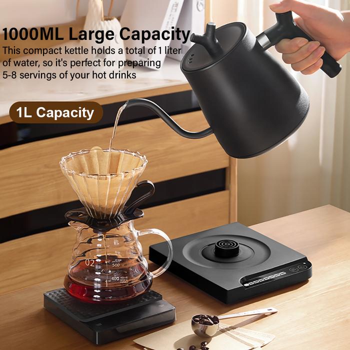 Gooseneck Electric Kettle with Temperature Control Electric Coffee Pot Gooseneck Kettle Electric Wat