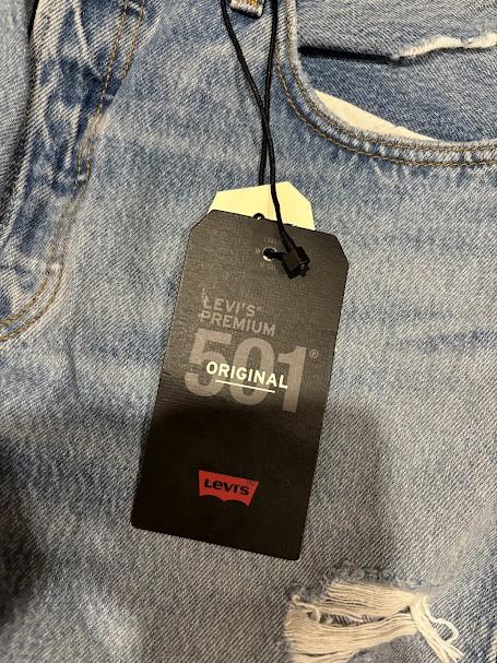 LEVIS JEANS WOMAN 501 ORIGINAL 100% NEW