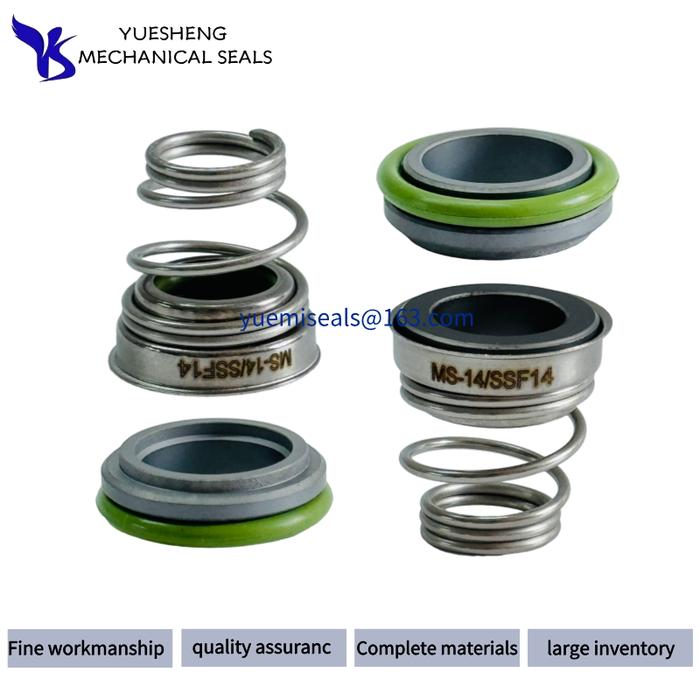 MS-14/SBE4 , MS-14/SSE4 , MS-14/SBP4 , MS-14/SBF14 Mechanical Seals For Shaft Size 14mm CNP MS60/100