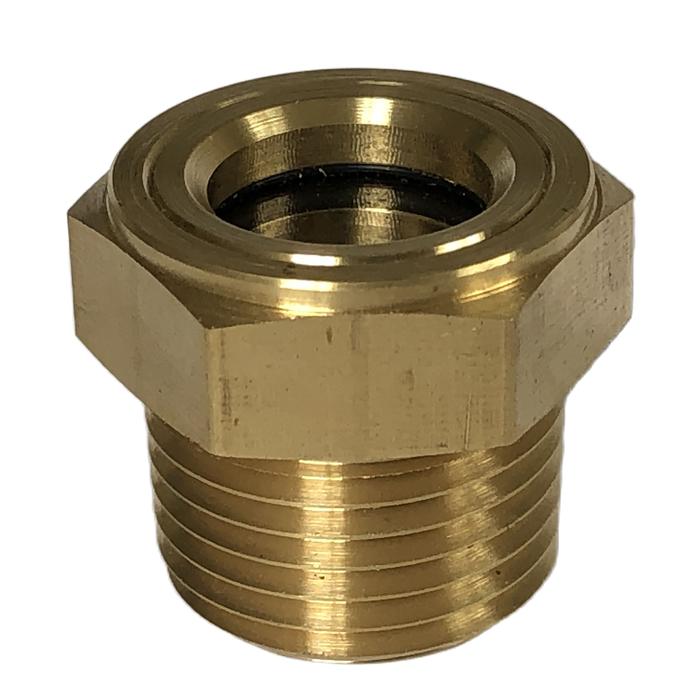 1/4NPT Brass Or Stainless Steel Oil Sight Glass,Oil Viewports,Sight Plugs,Level Window For Air Compr