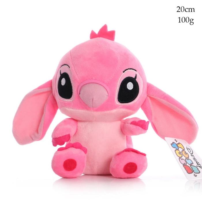 18cm Disney Lilo & Stitch Plush Couple Models Disney Lilo & Stitch Stuffed Dolls Anime Plush Baby To
