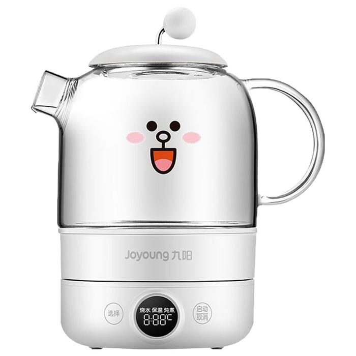 Portable Kitchen Electric Kettle Water Boiling Pot Coffee Cooking Pot Machine Home Appliances 0.8L/1