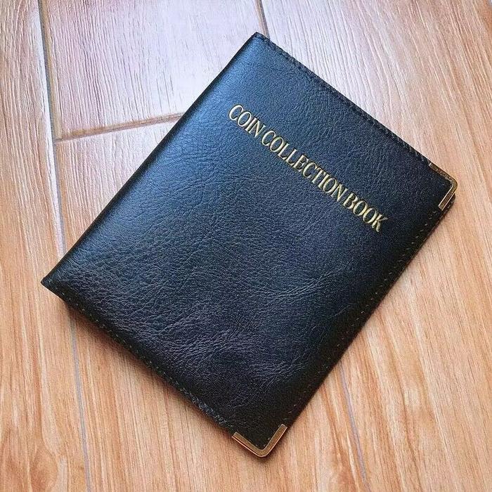 10/20 Pages Coin Storage 120/360 Coin Collection Albums Flipchart Albums for Coin Storage and Collec