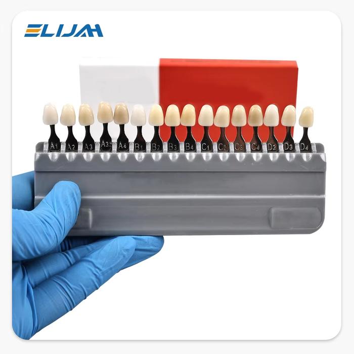 ELIJAH Tooth Whitening Products Tooth Whitening Products Guide Tooth Model Colorimetric Plate Dental