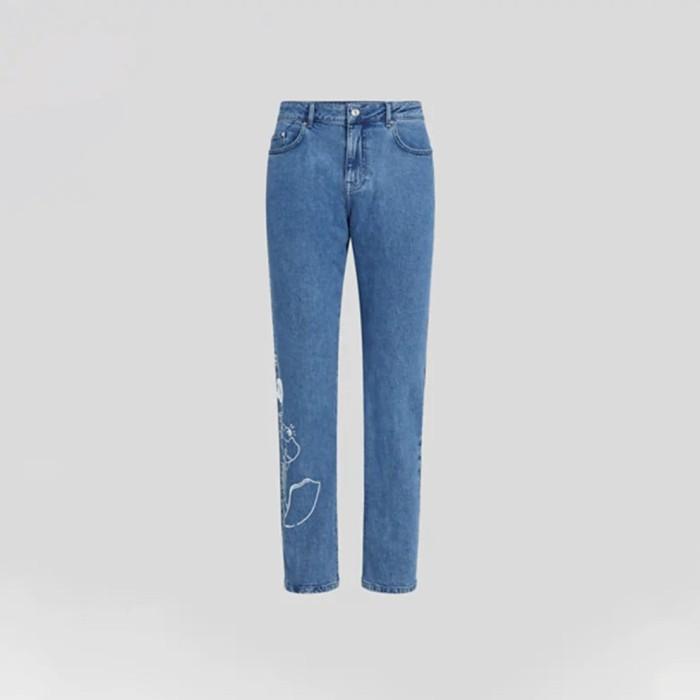 KARL LAGERFELD X DONALD DUCK JEANS PANTS AUTHENTIC | CELANA DONALD
