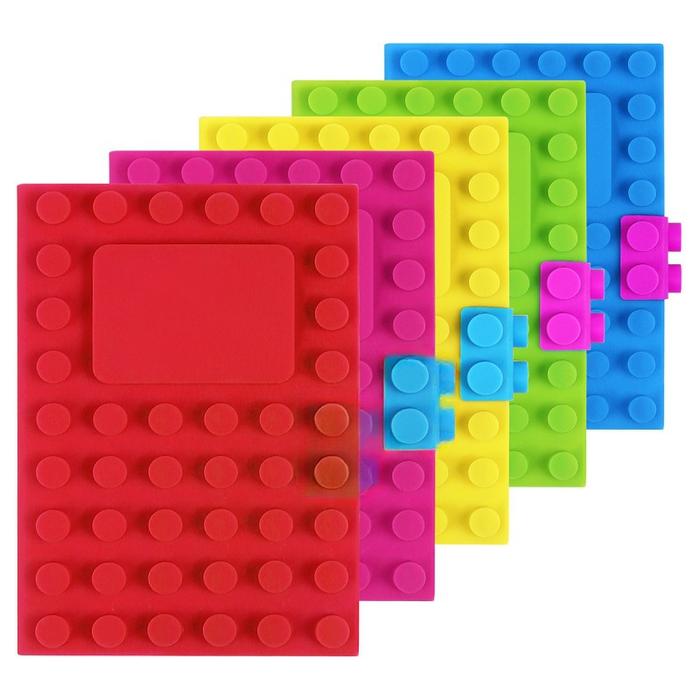 Creative Business Supplies Gift Notebook A6 Loose Leaf Book Stress Relief Student Building Blocks Si