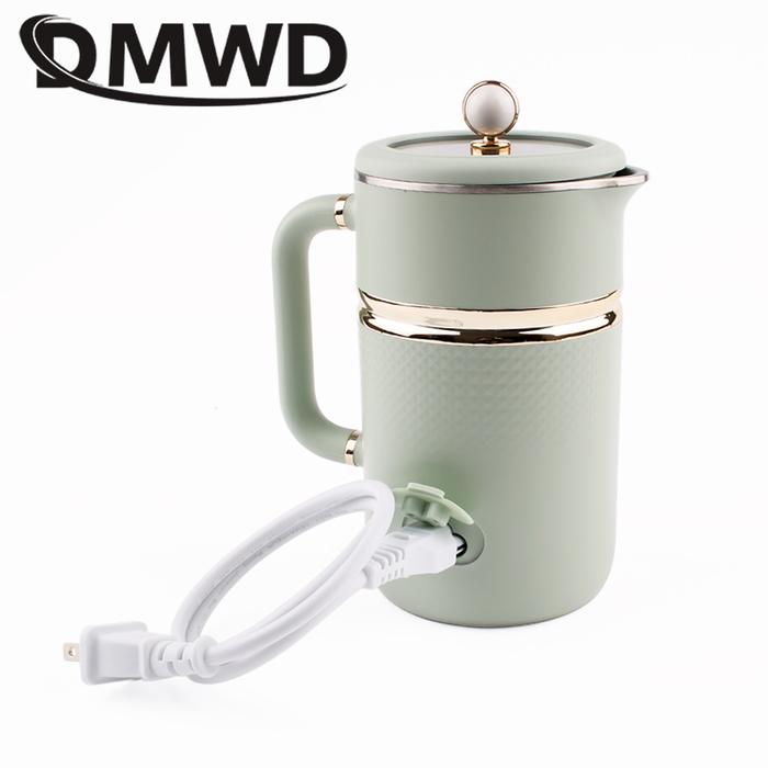 110V/220V Electric Kettle Thermal Stew Porridge Cooker Cup Soup Milk Heater Automatic Self Stirring 