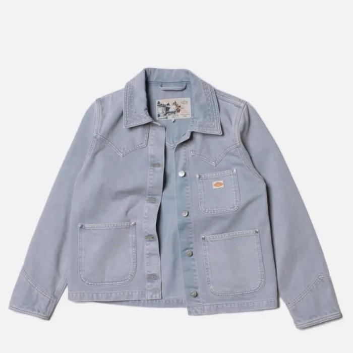 NUDIE JEANS CO - NUDIE WOMEN'S KLARA WORKER JACKET - PURPLE MIST