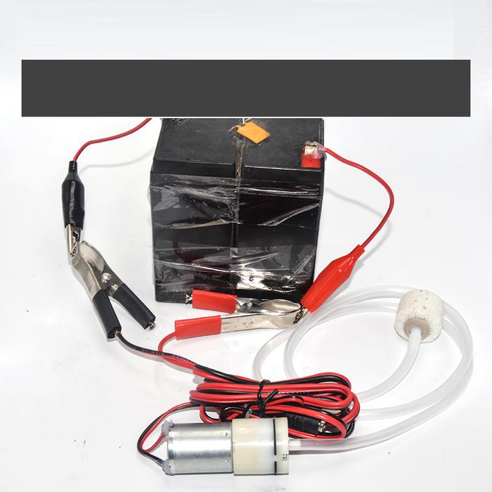 Air Pomp DC 12V Oxygen Pump PWM Adjustable Volume Electric 370 Motor Pomps For Outdoor Fishing Aquar