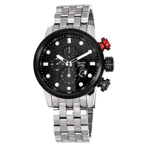 Jam Tangan Pria Alexandre Christie Original AC 6163 MCBTBBARE