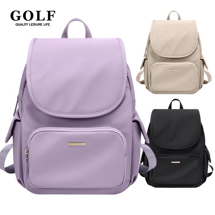 golf women's backpack purple nylon aesthetic backpacks bags fashion anti theft woman waterproof back